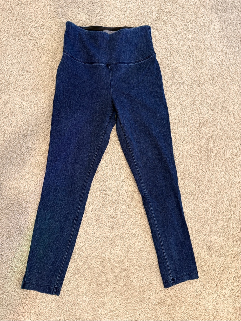 Lysse Dark Blue High-Rise Jeggings